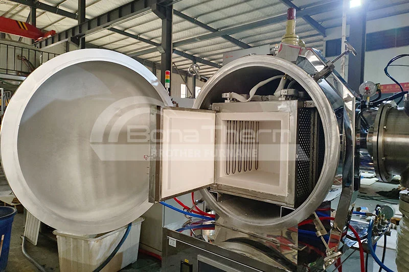 A Ceramic Fiber Chamber Vacuum Furnace Delivered to Sri Lanka